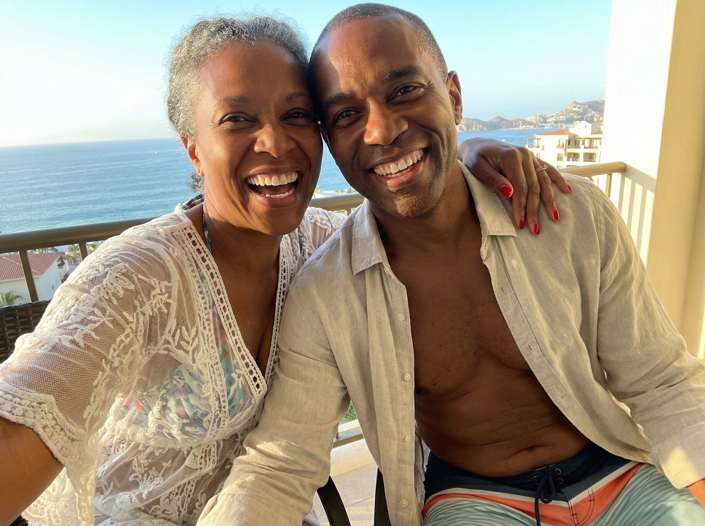 Guest enjoying Cabo San Lucas vacation